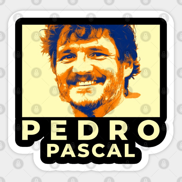 pedro retro pascal Sticker by PRESENTA